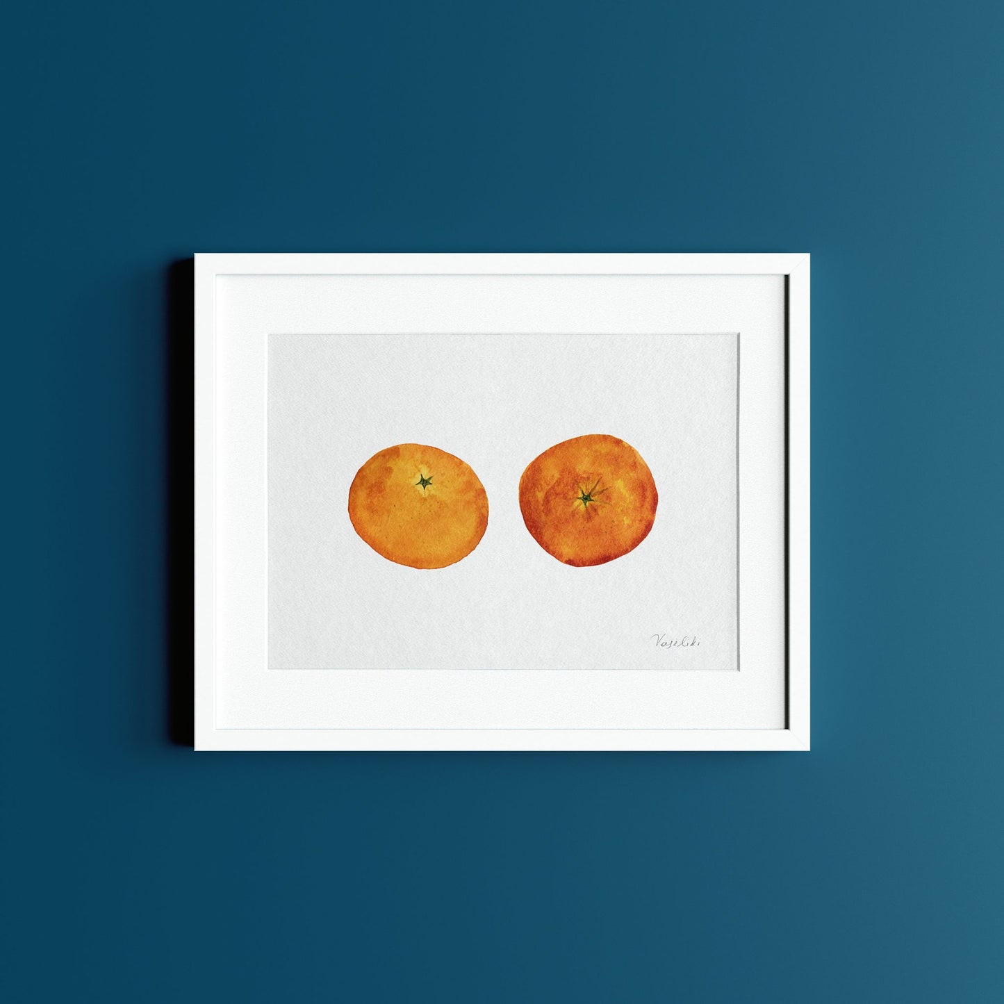 Mandarins - Wall Art Print A4