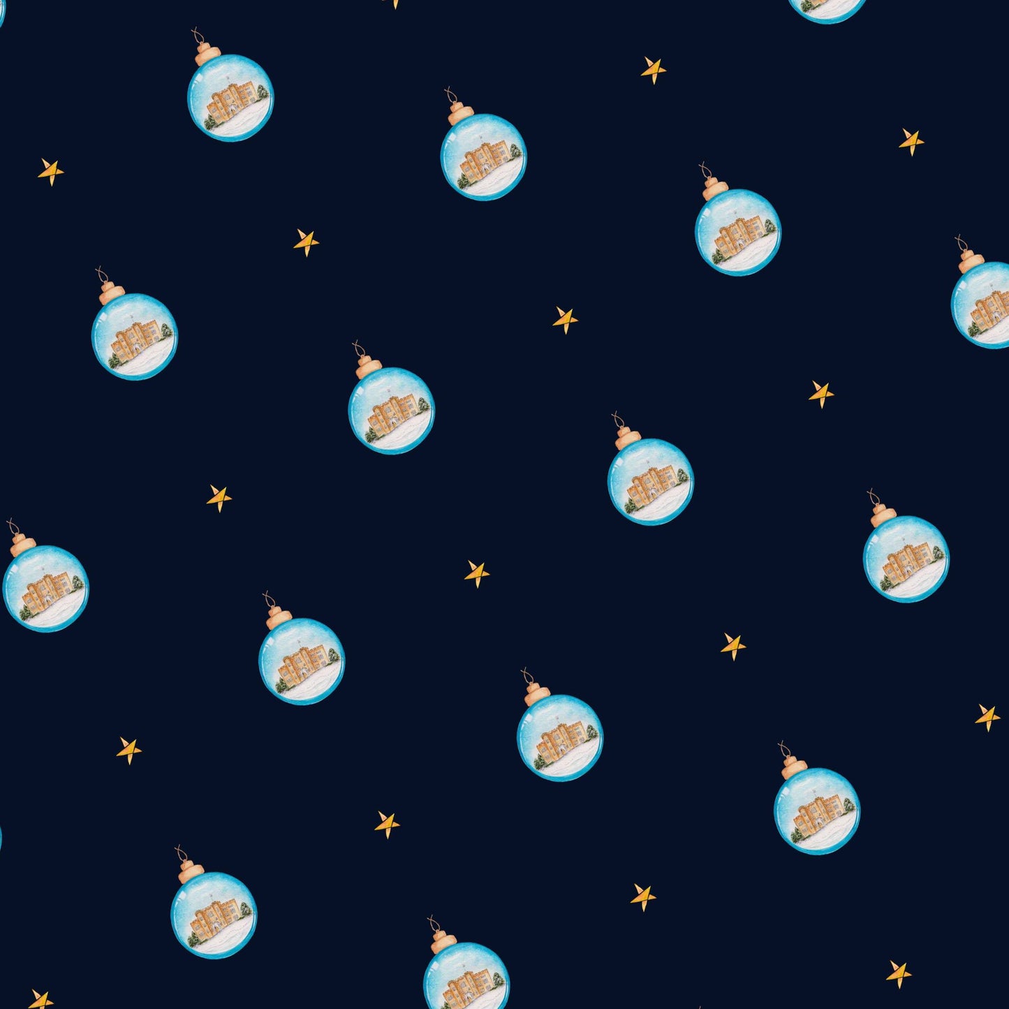 Hertford Castle - Christmas Wrapping Paper