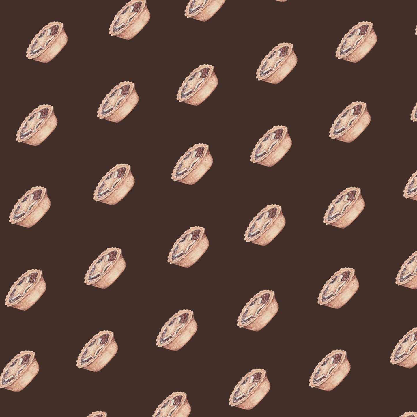 Mince Pie - Christmas Wrapping Paper