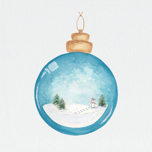 Snow Day - Christmas Card