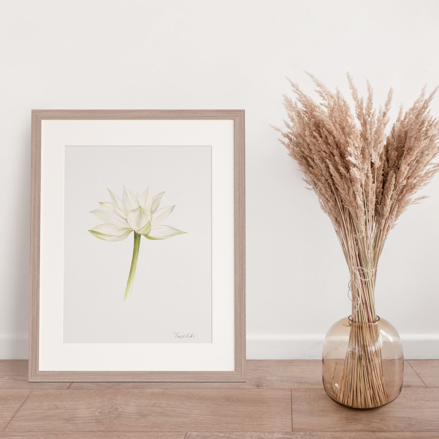 Water Lily - Wall Art Print A4