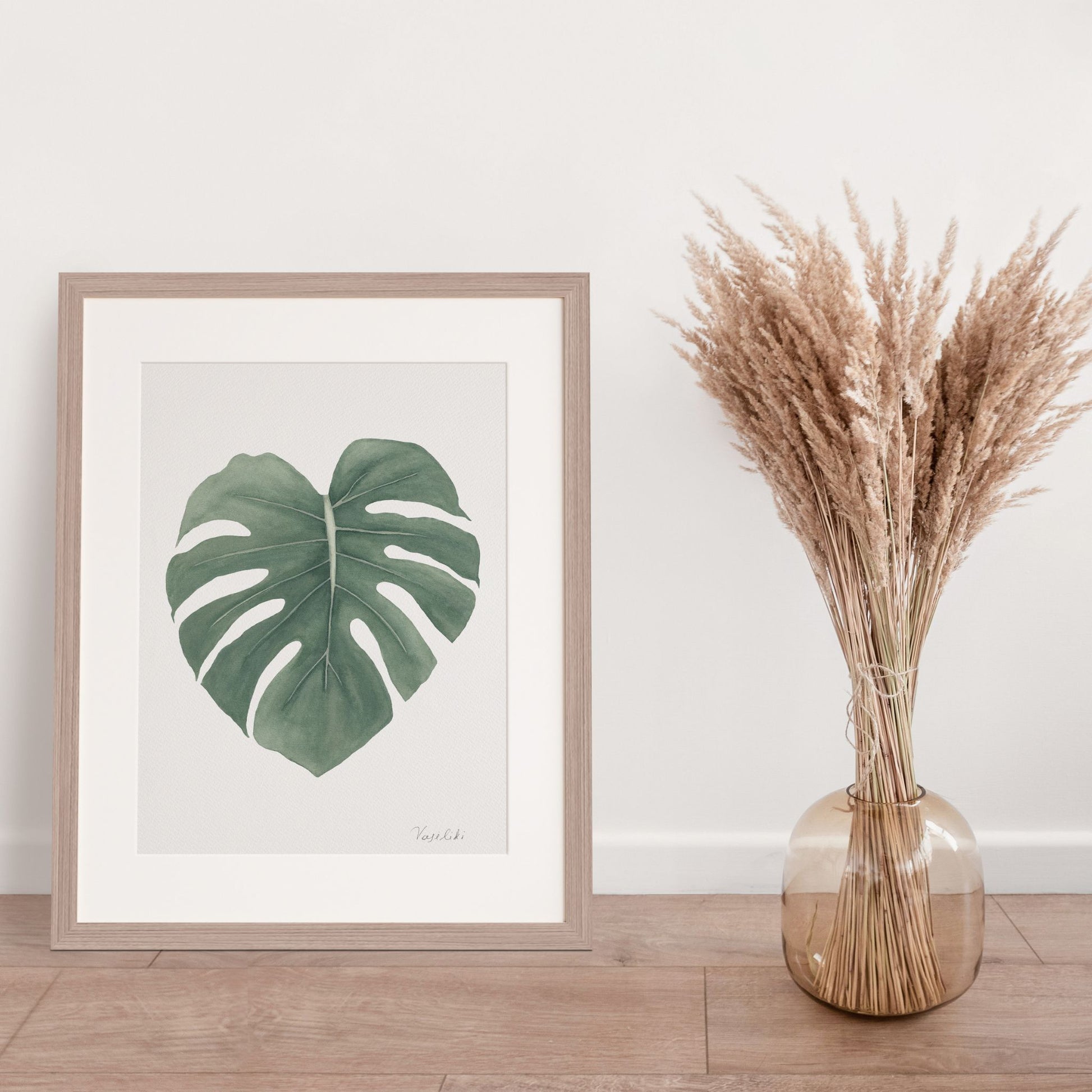 monstera print