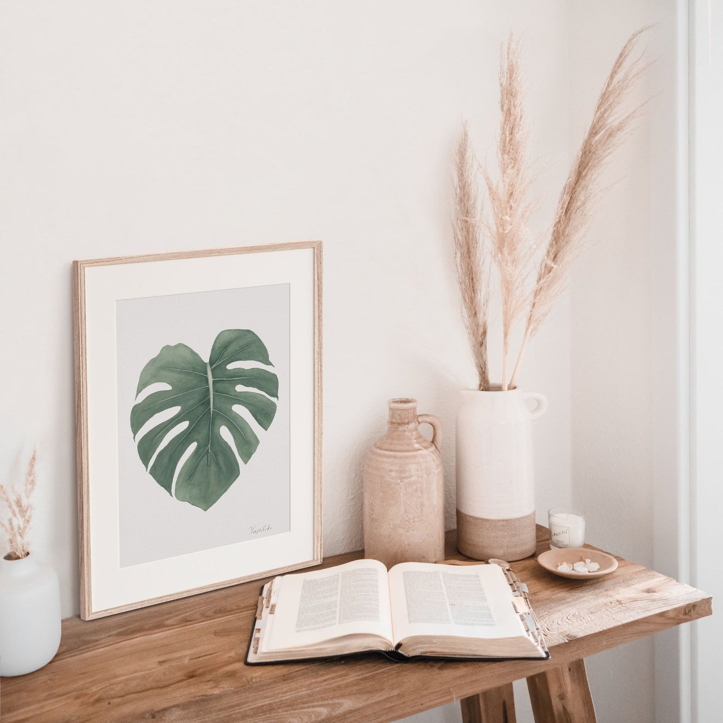 monstera deliciosa art print