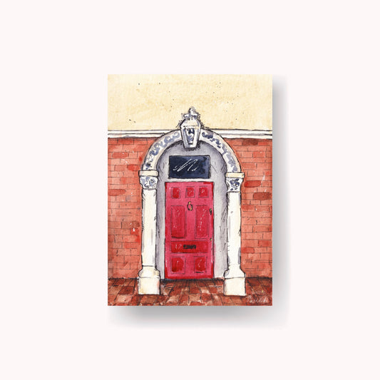 red door print